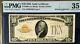 1928 $10 Gold Certificate Pmg35 Choice Very Fine, Woods/mellon. 8991