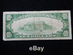 1928 $10 Gold Certificate Small Note Fine, Problem Free