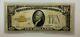 1928 $10 Gold Certificate US Small Note in Fine Condition