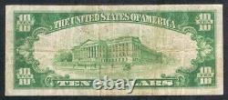 1928 $10 Gold Certificate Very Fine Woods/Mellon 906A
