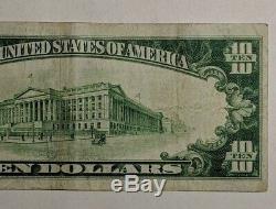 1928 $10 Small Gold Certificate Star Note RARE Crisp Very Fine Plus Low Serial #