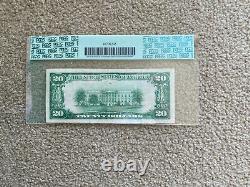 1928 $20 Bill Gold Certificate Currency Fr. 2402 PCGS Currency VERY FINE 35 RARE