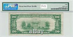 1928 $20 Gold Certificate Bank Note PMG 30 EPQ Very Fine VF Twenty Dollars