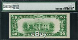 1928 $20 Gold Certificate FR-2402 Graded PMG 40 Extremely Fine