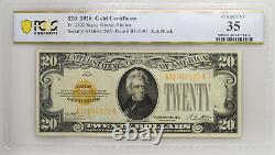 1928 $20 Gold Certificate, Fr. 2402, CHOICE VF 35
