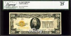 1928 $20 Gold Certificate Fr. 2402 Very Fine A03558569A