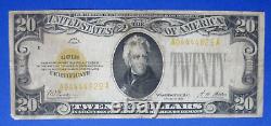 1928 $20 Gold Certificate Note Fr #2402 Fine Grade/Condition Free Shipping