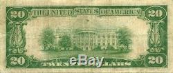 1928 $20 Gold Certificate Very Attractive Problem-free Very Fine Note