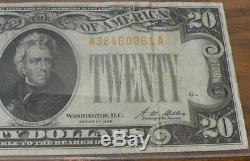 1928 $20 Gold certificate PCGS Currency grade of 30 Very Fine