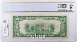 1928 $20 Small Gold Certificate FR2402 Choice VF35 PPQ PCGS