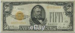 1928 Fifty Dollar $50 Gold Certificate PCGS Very Fine 25
