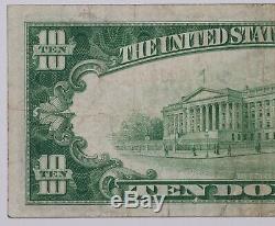 1928 Gold Certificate $10 Banknote Currency Choice Vf Very Fine (052a)