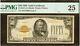 1928 Gold Certificate $ 50 Dollars PMG VF 25