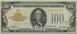 1928 One Hundred Dollar $100 Gold Certificate PCGS Very Fine 20