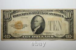 1928 Ten Dollar Gold Certificate Grading Very Fine (A61817502A-JENA-084)