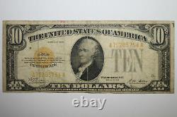 1928 Ten Dollar Gold Certificate Grading Very Fine (Stock # JENA-033)