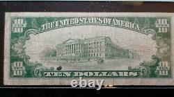 1928 Ten Dollar PCGS FINE 15 GOLD CERTIFICATE FR #2400 Note $10 Bill BUY IT NOW