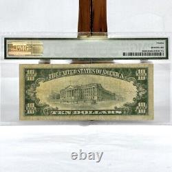 1928 United States $10 Ten Dollar Gold Certificate PMG Fine 12 (LO1007733)