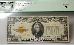 1928 Very Fine 20 Gold Certificate Star Note $20 US Mint Free Ship PCGS