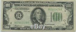1934A One Hundred Dollar $100 Mule Reserve Note PCGS Very Fine 35
