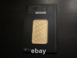 1 oz Australia Perth Mint Gold Bar. 9999 Fine Gold With Sealed Assay Certificate