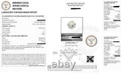 1ct Diamond Sunflower Pendant Necklace & Gift Box Lab-Created IGI Certification
