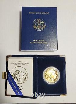2006 W American Buffalo $50 Gold Proof 1 Ounce 9999 Fine With box & Certificate