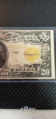 $20 1922 Fr. 1187 Large Gold Certificate Speelman-White Fine