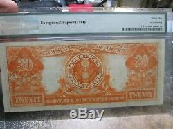 20 Dollar Lage Size Note Series Of 1922 Gold 1187 In Pmg Vf30 Very Fine Choice