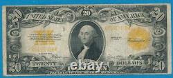 $20. Fr. 1187 1922 Gold Seal Gold Certificate Very Fine