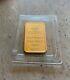 24K Pure Gold Pamp Suisse Half Ounce Gram Fine Gold Bar With Certificate