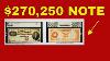 270 250 For A Super Rare Money 1882 1000 Gold Certificate Worth Big Money