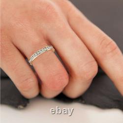 3MM 0.80CT Round Brilliant Cut Diamonds Full Eternity Wedding Ring in 18K Gold