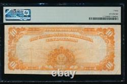 AC Fr 1173 1922 $10 Gold Certificate PMG 30