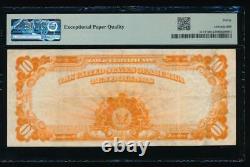 AC Fr 1173 1922 $10 Gold Certificate star PMG 30 EPQ