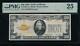 AC Fr 2402 1928 $20 Gold Certificate PMG 25