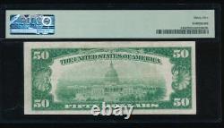 AC Fr 2404 1928 $50 Gold Certificate PMG 35