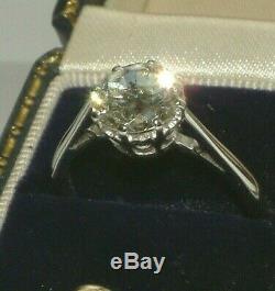 Art Deco 18ct Gold 2.00ct Solitaire Diamond Ring With Certificate