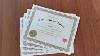 Award Your Loved Ones With Optima Gold Award Certificates With Foil Seals