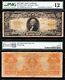 Awesome RARE Fine STAR NOTE 1922 $20 GOLD CERTIFICATE! PMG 12! FREE SHIP! 908D