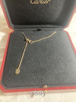 Cartier, 18K Gold Curb Chain with All Boxes & Certification Card. Fine Jewelry