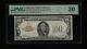 DBR 1928 $100 Gold Certificate Fr. 2405 PMG 30 Serial A01460614A