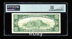 DBR 1928 $10 Gold Certificate Fr. 2400 PMG 30 Serial A50731875A