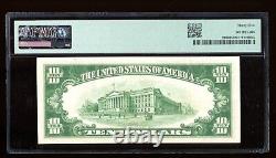 DBR 1928 $10 Gold Certificate Fr. 2400 PMG 35 Serial A64008461A