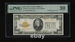 DBR 1928 $20 Gold Certificate Fr. 2402 PMG 30 Serial A03259296A