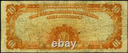 FR. 1169 A $10 1907 Gold Certificate VF