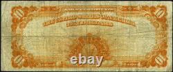 FR. 1173 $10 1922 Gold Certificate Fine