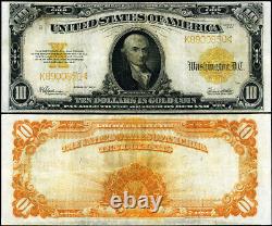 FR. 1173 $10 1922 Gold Certificate VF