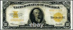 FR. 1173 $10 1922 Gold Certificate VF