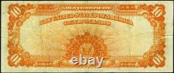 FR. 1173 $10 1922 Gold Certificate VF+